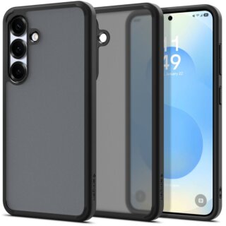 Spigen Ultra Hybrid Samsung Galaxy S25 kemény hátlap tok - matt fekete