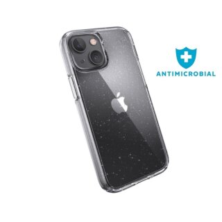 Speck Presidio Clear Glitter iPhone 13 mini ütésálló tok - átlátszó