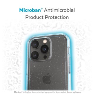 Speck GemShell iPhone 14 Pro Max ütésálló hátlap tok - átlátszó csillámos