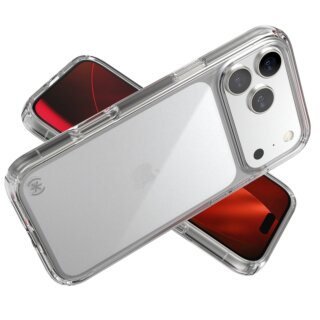 Speck Presidio Perfect Clear iPhone 17 Pro Max ütésálló kemény hátlap tok - átlátszó