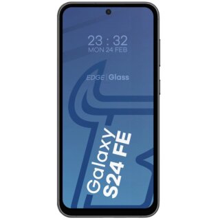 Bizon Edge Samsung Galaxy S24 FE teljes kijelzővédő üvegfólia - 2db + kamerasziget lencsevédő üvegfólia - 1db