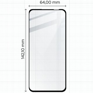 Bizon Asus Zenfone 10 teljes kijelzővédő üvegfólia - 2db + kamerasziget lencsevédő üvegfólia - 1db