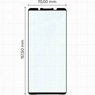 Bizon Sony Xperia 1 VII teljes kijelzővédő üvegfólia - 2db + kamerasziget lencsevédő üvegfólia - 1db