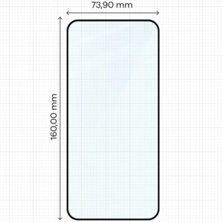 Bizon Edge OnePlus Nord 5 teljes kijelzővédő üvegfólia - 2db + kamerasziget lencsevédő üvegfólia - fekete