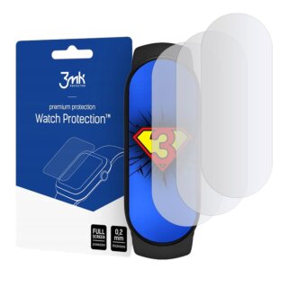 3mk Arc Curved Xiaomi Mi Smart Band 5 kijelzővédő fólia - 3db