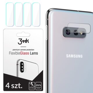 3mk FlexibleGlass Samsung Galaxy S10E kamera lencsevédő üvegfólia - 4db