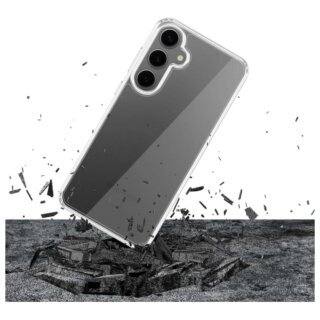3mk Armor Samsung Galaxy S25+ Plus ütésálló szilikon hátlap tok - átlátszó