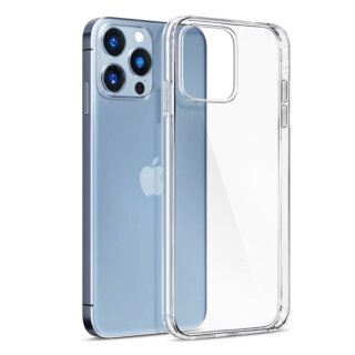 3mk Clear iPhone 14 Pro szilikon hátlap tok - átlátszó