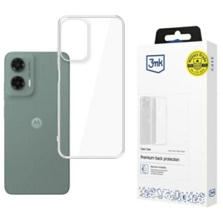 3mk Clear Motorola Moto G35 5G szilikon hátlap tok - átlátszó