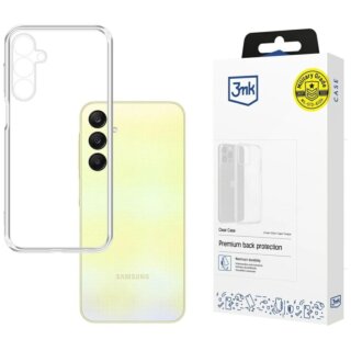 3mk Clear Samsung Galaxy A25 5G szilikon hátlap tok - átlátszó