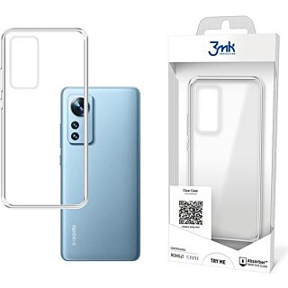 3mk Clear Xiaomi 12 / 12X szilikon hátlap tok - átlátszó