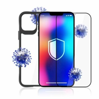 3mk Comfort Set 4in1 iPhone 12 Pro Max szilikon hátlap tok + kijelzővédő üveg + kamerasziget lencsevédő üvegfólia + felhelyező