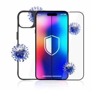 3mk Comfort Set 4in1 iPhone 14 Pro szilikon hátlap tok + kijelzővédő üveg + kamerasziget lencsevédő üvegfólia + felhelyező