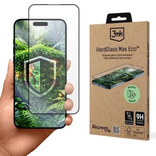 3mk HardGlass Max Eco iPhone 15 Plus / 16 Plus kijelzővédő üvegfólia