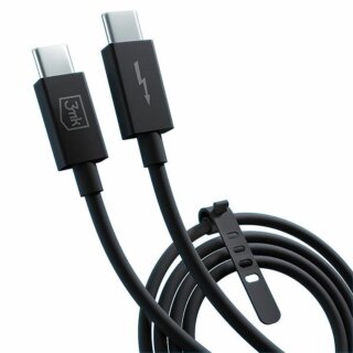 3mk Hyper ThunderBolt USB-C - USB-C kábel 5A - 100cm - fekete