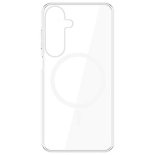 3mk MagCase MagSafe Samsung Galaxy S25+ Plus ütésálló szilikon hátlap tok - átlátszó