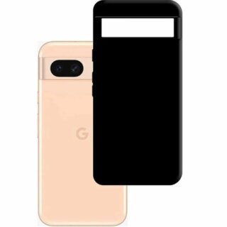 3mk Matt Case Google Pixel 8A 5G szilikon hátlap tok - fekete