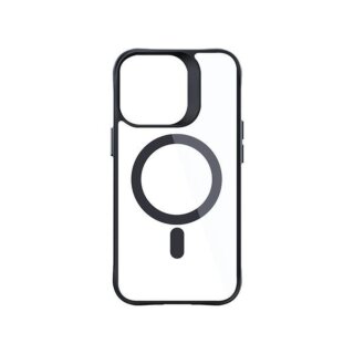 3mk Satin Armor MagCase MagSafe iPhone 15 Pro Max ütésálló kemény hátlap tok - átlátszó