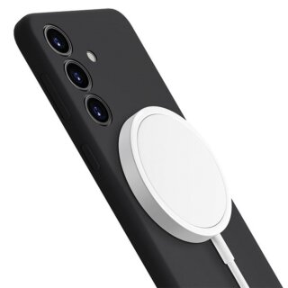 3mk Silicone Samsung Galaxy S24 szilikon hátlap tok - fekete