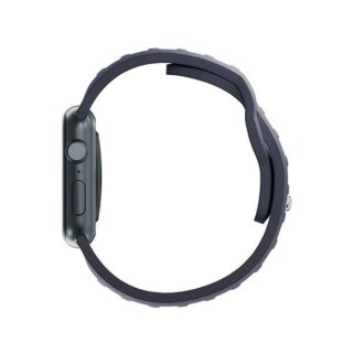 3mk Silicone Watch Apple Watch 46mm / 45mm / 44mm / Ultra 49mm szilikon szíj - szürke