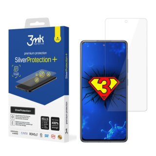 3mk Silver Protect+ Samsung Galaxy S20 FE antimikrobiális kijelzővédő fólia