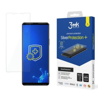 3mk Silver Protect+ Sony Xperia 1 III 5G antibakteriális kijelzővédő fólia