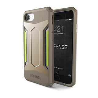 X-Doria Defense Gear iPhone SE (2022/2020) / 8 / 7 ütésálló hátlap tok - arany