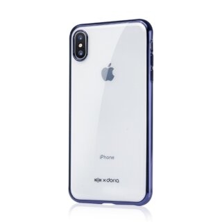 X-Doria iPhone XR szilikon hátlap tok - kék