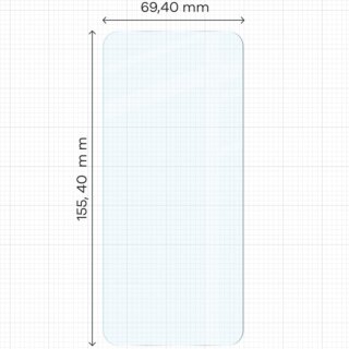Bizon Edge Xiaomi Poco X7 Pro kijelzővédő üvegfólia - 3db + kamerasziget lencsevédő üvegfólia - fekete
