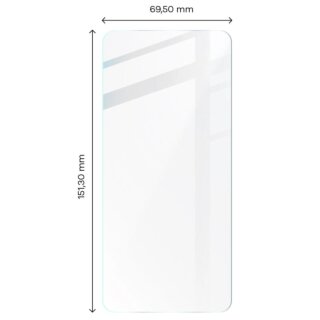 Bizon Clear Samsung Galaxy A54 5G kijelzővédő üvegfólia - 3db + kamerasziget lencsevédő üvegfólia - 1db