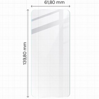Bizon Clear Asus Zenfone 10 kijelzővédő üvegfólia - 3db + kamerasziget lencsevédő üvegfólia - 1db