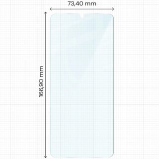 Bizon Clear Xiaomi Redmi A5 4G / Poco C71 4G kijelzővédő üvegfólia - 3db + kamerasziget lencsevédő üvegfólia - 1db