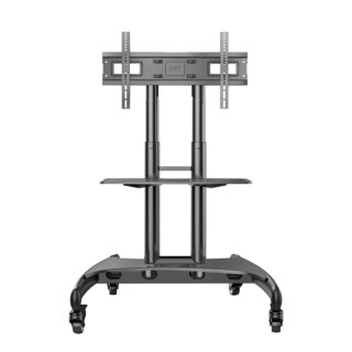 North Bayou AVA1500-60-1P gurulós monitor / tv padlóállvány - fekete