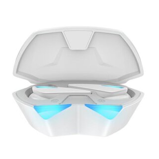 Awei T23 TWS vezeték nélküli Bluetooth fülhallgató + töltőtok - fehér