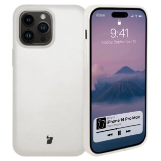 Bizon Angelo iPhone 14 Pro Max kemény hátlap tok - átlátszó