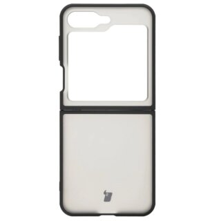 Bizon Angelo Samsung Galaxy Z Flip 6 kemény hátlap tok - szürke/fekete