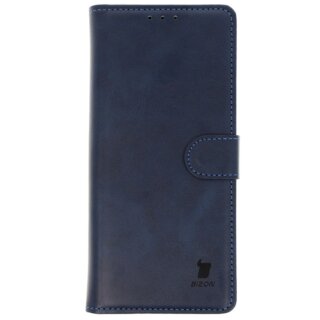 Bizon Case Pocket Asus Zenfone 11 Ultra kinyitható bőr tok - kék