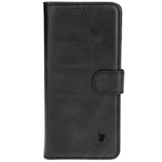 Bizon Case Pocket Honor Magic6 Lite kinyitható bőr tok - fekete