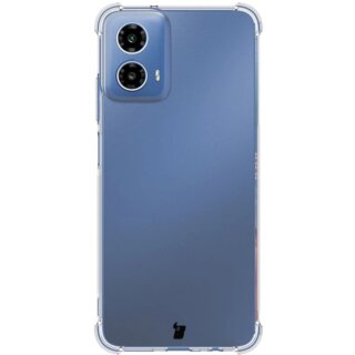 Bizon Case Salpa Motorola Moto G34 5G ütésálló szilikon tok - matt átlátszó