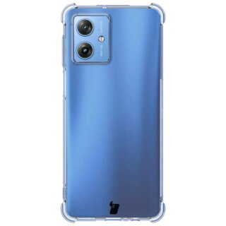 Bizon Case Salpa Motorola Moto G54 5G ütésálló szilikon tok - matt átlátszó