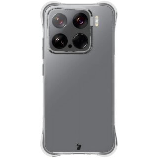 Bizon Case Salpa Xiaomi 15 ütésálló szilikon tok - matt átlátszó