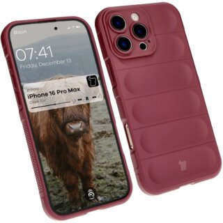 Bizon Case Tur Apple iPhone 16 Pro Max szilikon tok - lila