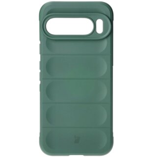 Bizon Case Tur Google Pixel 9 Pro XL szilikon tok - zöld