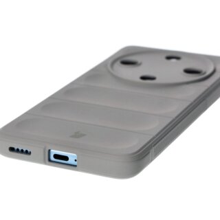 Bizon Case Tur Honor Magic6 Lite szilikon tok - szürke