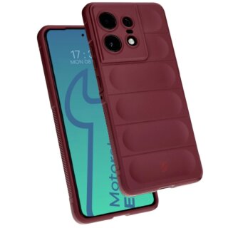 Bizon Case Tur Motorola Edge 50 Pro szilikon tok - lila