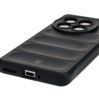 Bizon Case Tur OnePlus 12 szilikon tok - fekete