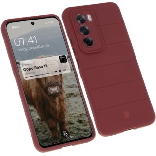 Bizon Case Tur Oppo Reno 12 szilikon tok - lila
