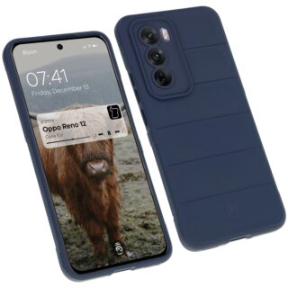 Bizon Case Tur Oppo Reno 12 szilikon tok - kék