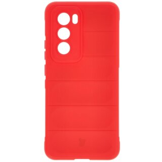 Bizon Case Tur Oppo Reno 12 szilikon tok - piros