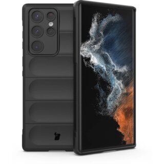 Bizon Case Tur Samsung Galaxy S22 Ultra szilikon tok - fekete